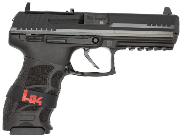 Langdon Tactical Tech LTTLP30LFTJRMR HK P30L LEM 9mm Luger 17+1 4.40" Black Steel Barrel, Black Cerakote Optic Cut/Serrated Steel Slide, Black Polymer Frame w/Picatinny Rail, Black Polymer Grip