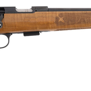 CZ-USA 02396 CZ 457 American 22 LR 5+1 20" Black Nitride Steel Threaded Barrel, AAAA Maple Wood Stock