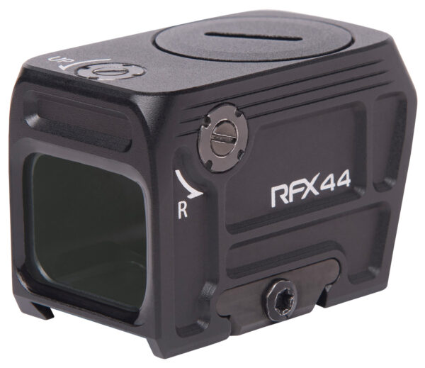 Viridian 9810110 RFX44  Black Anodized 1 x 21 mm  x 16.5 mm 5 MOA Green Dot ACRO/Shield RMSc Footprint