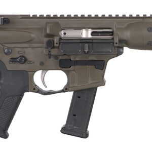 LWRC ICP9PBC8 IC-9  9mm Luger 33+1 8.50" Black Nitride Threaded Barrel, M-LOK Handguard, Patriot Brown Aluminum Receiver w/Integrated Rail Base, Black Pistol Tube, LWRC Ultra Combat Grip, Ambidextrous