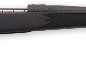 Weatherby VYT7M8RR0T Vanguard Synthetic Compact 7mm-08 Rem 5+1 20" Matte Blued #1 Threaded Barrel, Matte Blued Drilled & Tapped Steel Receiver, Black Adjustable Synthetic Stock