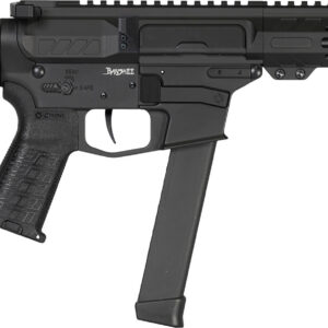 CMMG 99A3B0FAB Banshee MKGS 9mm Luger 33+1 8" Black Nitride Medium Taper Threaded Barrel, EML 7" M-LOK Handguards, Black Armor Cerakote Aluminum Picatinny Rail Receiver, CMMG Zeroed Grips