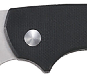 CRKT 5317D2 Pilar III 2.97" Folding Plain Stonewashed D2 Steel Blade, Black Textured G10 Handle