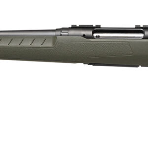 Savage Arms 32080 Axis 2  270 Win 4+1 22" Matte Black Sporter Barrel, Matte Black Drilled & Tapped Steel Receiver, Fixed Green Synthetic Stock, Left Hand