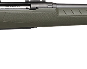 Savage Arms 32111 Axis 2 Compact 350 Legend 4+1 20" Matte Black Heavy Sporter Barrel, Matte Black Drilled & Tapped Carbon Steel Receiver, Fixed OD Green Synthetic Stock, Right Hand