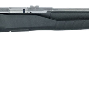 Savage Arms 70802 B Series FVSS Full Size 17 HMR 10+1 21" Matte Heavy Varmint Barrel, Matte Drilled & Tapped Stainless Steel Receiver, Matte Black Fixed Synthetic Stock, Right Hand