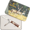 BROWNING KNIFE 2025 MULE DEER - ART W/GIFT TIN - Image 2