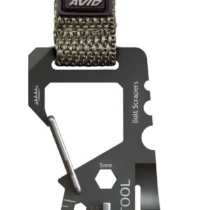 Real Avid AVMICROAR15 AR15 Micro Tool Black & Gray Stainless Steel Rifle