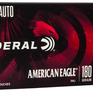 FEDERAL 10MM AUTO 180GR FMJ 50 RD/BX 20 BX/CS