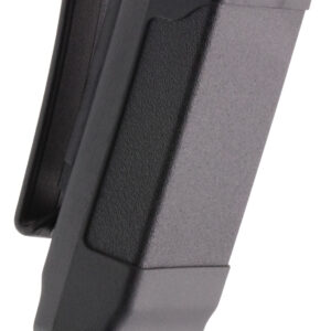 Blackhawk 410500PBK Single Mag Case  Matte Black Polymer Belt Clip Compatible w/ Single Stack 9mm/40/45/357