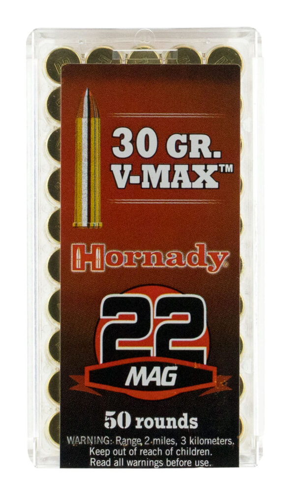 Hornady 83202 Varmint Express  22 WMR 30 gr Hornady V Max 50 Per Box/ 40 Case