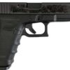 GLOCK G17 GEN 4 9MM PISTOL BLACK DLC SCROLL ENGRAVED 17RD - Image 2