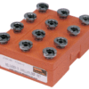 LYMAN X-SHELLHOLDER 12 PIECE - SET & STORAGE BOX - Image 2