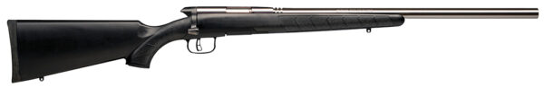 Savage Arms 96915 B.MAG  Full Size 17 WSM 8+1 22" Matte Heavy Barrel, Matte Drilled & Tapped Stainless Steel Receiver, Matte Black Fixed Synthetic Stock, Right Hand