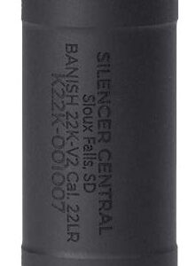 BANISH SUPPRESSOR 22K-V2 DT BLK 1/2X28