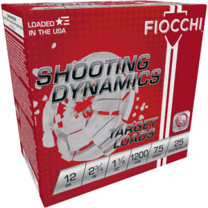 FIO SHOOTING TARGET 12GA 2.75 1.125OZ #7.5 25/10