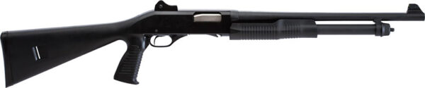 STEVENS 320 SECURITY PUMP 20GA - 3" 18.5" PISTOL GRIP BLACK
