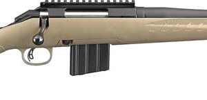 RUGER AMERICAN COMPACT RANCH - FDE 350 LEGEND 16.38" THREADE