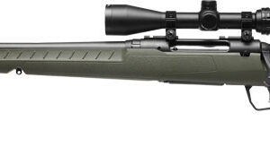 SAVAGE AXIS 2 XP 6.5CM 20" LH - COMPACT W/3-9X40 MATTE/GREEN