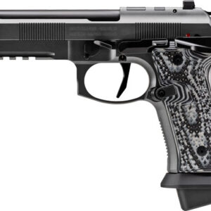 BERETTA 92XI SAO SQUALO 9MM - W/RAIL 22RND 4.9" BLK/GREY
