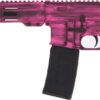 GLFA AR15 BATTLEWORN 223 WYLDE - 16" NIT BBL PRISON PINK - Image 2