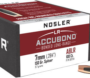 NOSLER BULLETS 7MM .284 - 150GR ACCUBOND LR 100CT