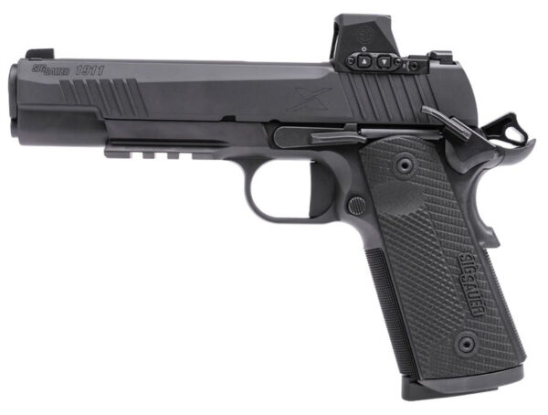 SIG 1911 45ACP 5 X-SERIES BLK ROMEO X 8RD