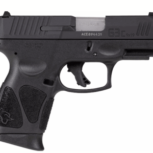 Taurus G3C SA with Restrike 9mm Black/Black 3.26" 3-12 Round Magazines