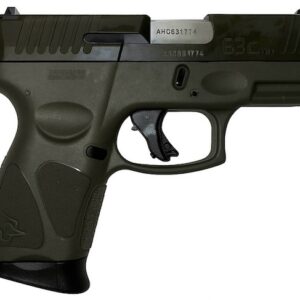 Taurus G3C 9mm 3.26" 3- 12 Round Magazines Olive Drab Green/MS Green