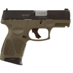 Taurus G3C 9mm 3.26" 3-12 Round Magazines- Olive Drab Green/Black