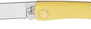 Case Cutlery Sod Buster Jr. 1 Blade 3 5/8" Yellow Folding Knife