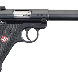 RUGER MARK IV TARGET 22LR 5.5" BULL BBL, BLK 2-10RD CA COMPLIANT