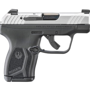 RUGER LCP MAX M.S. 380ACP 2.8" BBL, STAINLESS/BLACK 1-10RD MAG