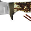 UNCLE HENRY KNIFE STAGLON 4" - CAPER W/LEATHER SHEATH - Image 2