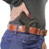 DESANTIS POCKET TUK HOLSTR RH - IWB/POCKET LTHER J FRAME SUEDE - Image 2