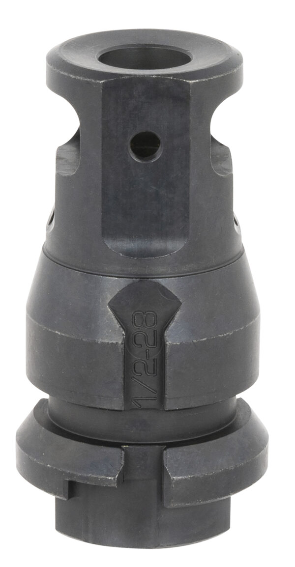 Dead Air DA109 KeyMount Muzzle Brake Black with 1/2"-28 tpi Threads & 2.60" OAL for Sandman Series, KeyMo Equipped Nomad-30 & Primal Suppressors