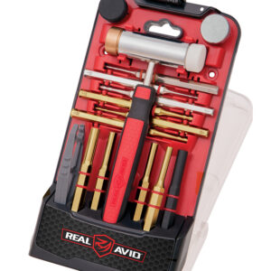 Real Avid AVHPS-B Accu-Punch Punch Set Brass/Nylon/Steel Universal Firearm