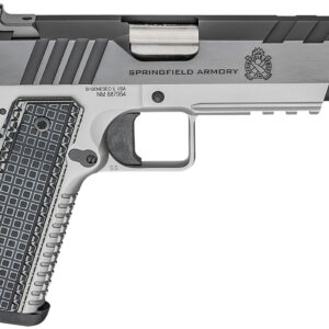 Springfield Armory PX9219L 1911 Emissary 9mm Luger 5" 9+1 Stainless Steel Frame Blued Carbon Steel with Tri-Top Cut Slide Black VZ Thin-Line G10 Grip Fiber Optic Front Sight Includes 2 Mags