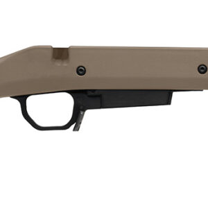 Magpul MAG1207-FDE Hunter American Stock Flat Dark Earth Adjustable Synthetic Stock with Aluminum Chassis for Short Action Ruger American Right Hand Includes STANAG Mag Well