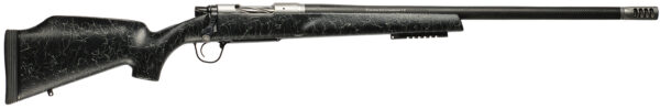Christensen Arms 8011000300 Traverse  6.5 Creedmoor 4+1 24" Threaded Barrel, Natural Stainless, Black with Gray Webbing Stock