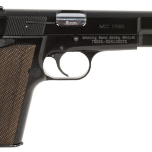 EAA GIRSAN 390454 MCP 35  Sports South Exclusive 9mm Luger 15+1, 4.87" Black Steel Barrel, Black Cerakote Serrated Steel Slide, Black Steel Frame w/Beavertail, Walnut Grip, Ambidextrous