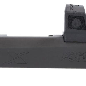 Sig Sauer 8900983 P365X Slide Assembly Fits Sig P365X  9mm Luger Black Nitride Stainless Steel Optic Cut/Serrated Slide XRAY3 Sights