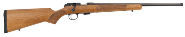 CZ-USA 02396 CZ 457 American 22 LR 5+1 20" Black Nitride Steel Threaded Barrel, AAAA Maple Wood Stock