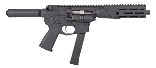 LWRC ICP9B8 IC-9  9mm Luger 33+1 8.50" Black Nitride Threaded Barrel, M-LOK Handguard, Black Aluminum Receiver w/Integrated Rail Base, Black Pistol Tube, LWRC Ultra Combat Grip, Ambidextrous