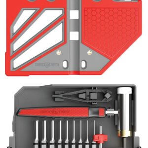 Real Avid AVMBBPKIT  Master Gray/Red Steel 18 Pieces