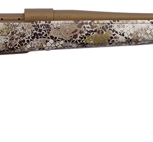 Weatherby VAP270NR4T Vanguard Badlands 270 Win 5+1 24"   Burnt Bronze Cerakote #2 Threaded Barrel, Drilled & Tapped Steel Receiver, Badlands Approach Camo Monte Carlo w/Raised Comb Synthetic Stock