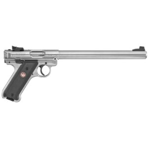 RUGER MRK IV TRGT 22LR 10" STS CHCKRD BLK GRP ADJ SIGHT 10RD