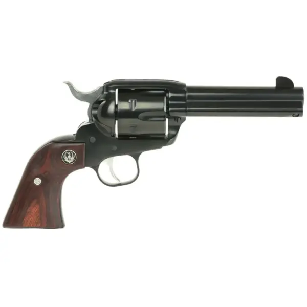 RUGER VAQUERO BLUED 45 COLT S/A REV 4.6" WD GRPS