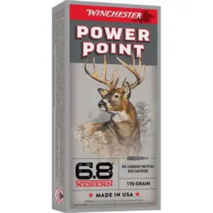 WINCHESTER SUPER X POWER POINT 6.8WST 170G 20RD BX 200RD CASE