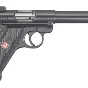 RUGER MRK IV TRGT 22LR 5.5" BLUED BLK GRP ADJ SGHT 10RD